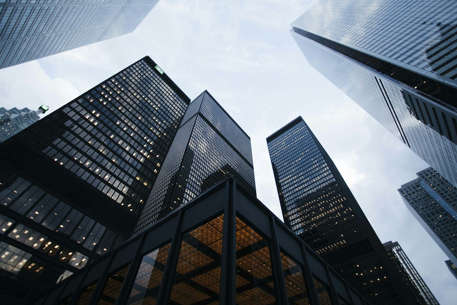 City towers representing growing businesses